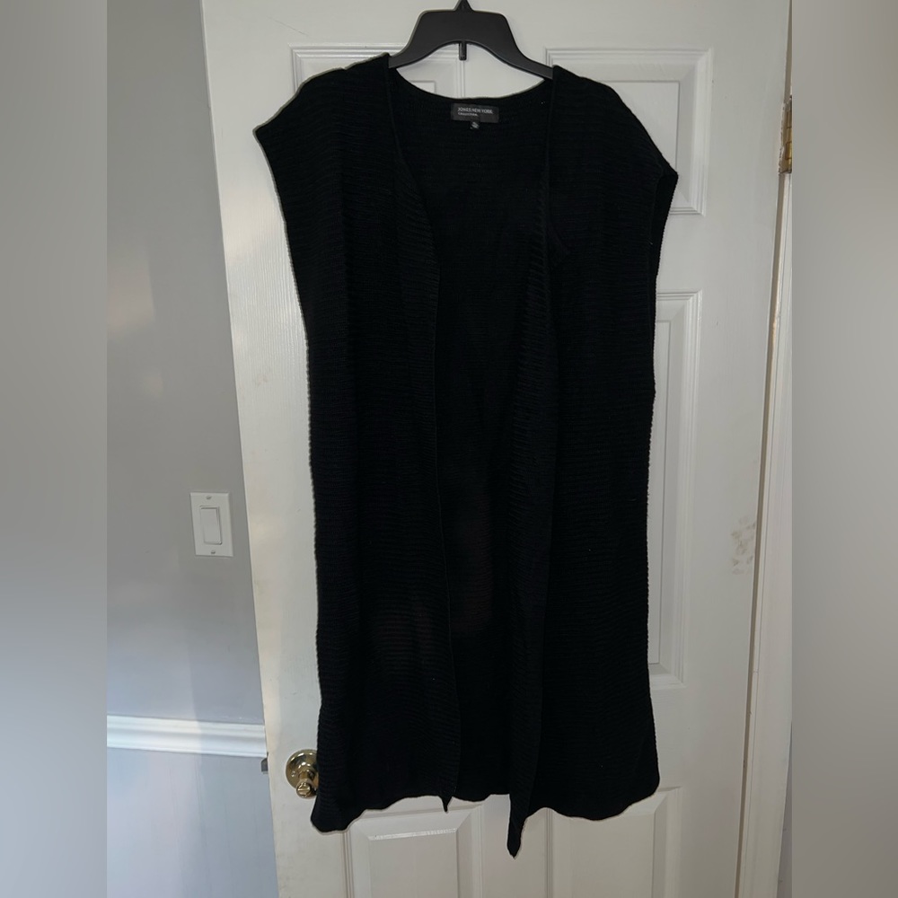 Sweater vest cardigan